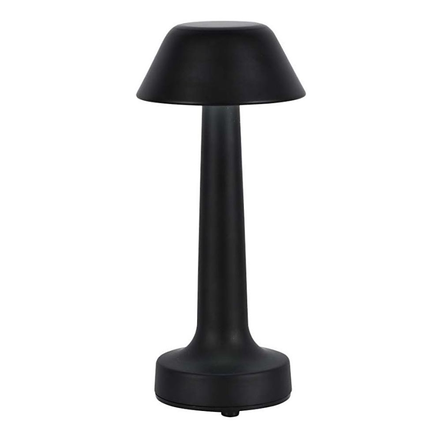 Lampe de table tactile rechargeable et à intensité variable LED/1W/5V 3000-6000K 1800 mAh noir