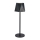 Lampe de table tactile rechargeable et à intensité variable LED/4W/5V 3000-6000K 1800 mAh noir