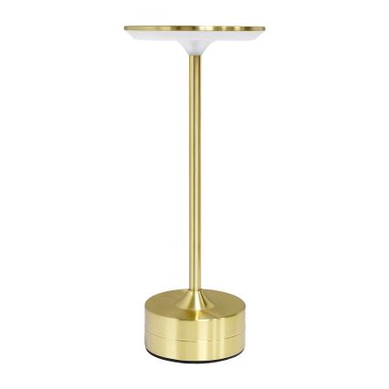 Lampe de table tactile rechargeable LED TAVOLO LED/2,5W/5V 2400 mAh 3000-6000K dorée