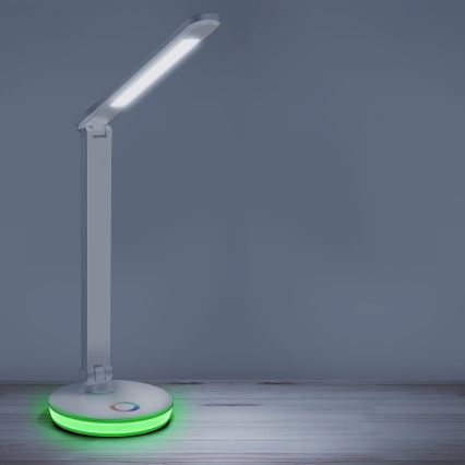 Lampe de table tactile RGBW à intensité variable NEPTUN LED/7W/230V blanc