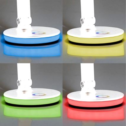 Lampe de table tactile RGBW à intensité variable NEPTUN LED/7W/230V blanc