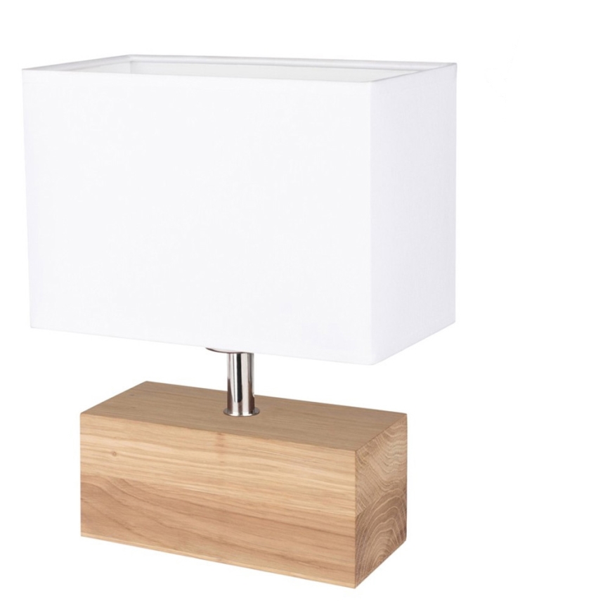 Lampe de table THEO 1xE27/25W/230V chêne