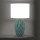 Lampe de table TORTUGA 1xE27/40W/230V vert/blanc