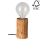 Lampe de table TRABO 1xE27/25W/230V pin - certifié FSC
