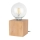 Lampe de table TRONGO SQUARE 1xE27/25W/230V chêne