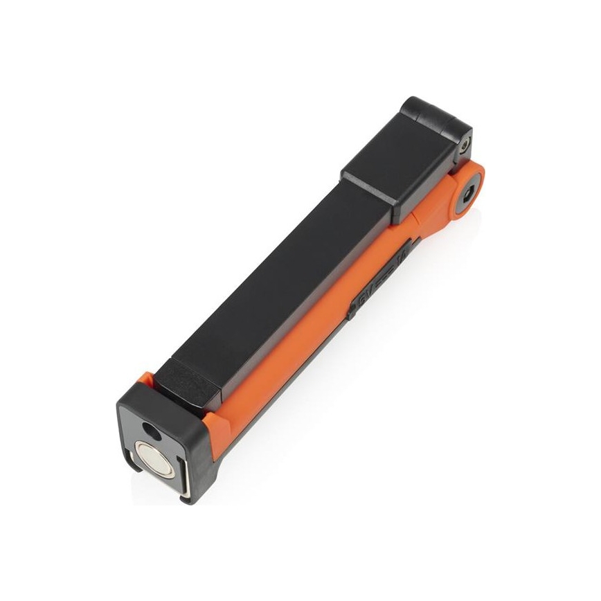 Lampe de travail LED rechargeable à intensité réglable LED/3W/5V 6500K 2000 mAh orange/noir