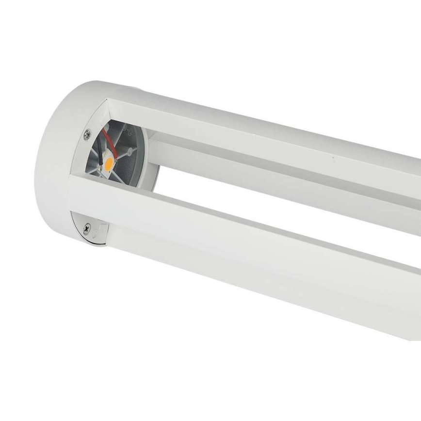 Lampe d'extérieur LED/10W/230V 80cm 4000K IP65 blanche