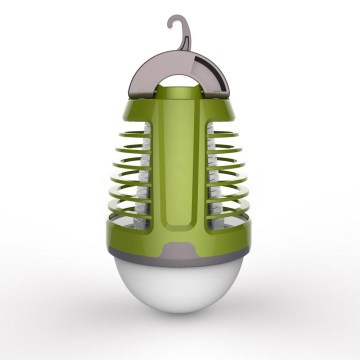 Lampe d'extérieur LED avec piège à insectes LED/5W/USB IP44