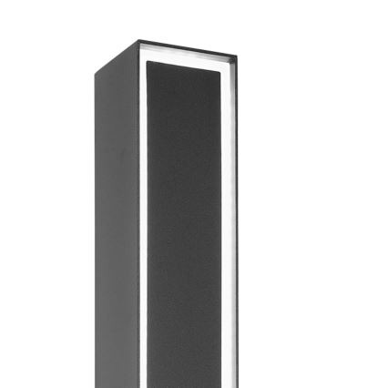 Lampe d'extérieur LED MODO LED/23,4W/230V 4000K IP44 80 cm noire