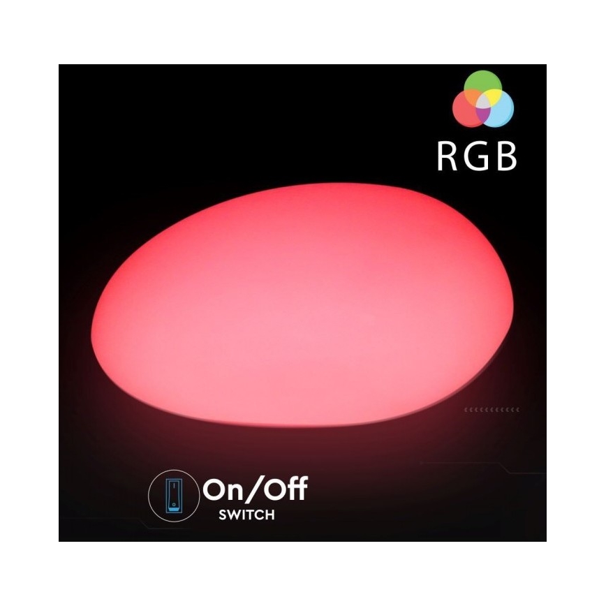 Lampe d'extérieur LED RVB à intensité variable LED/1W/230V 28cm IP67 + télécommande
