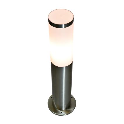Lampe d'extérieur LIVIA 1xE27/10W/230V 45 cm IP44 argentée
