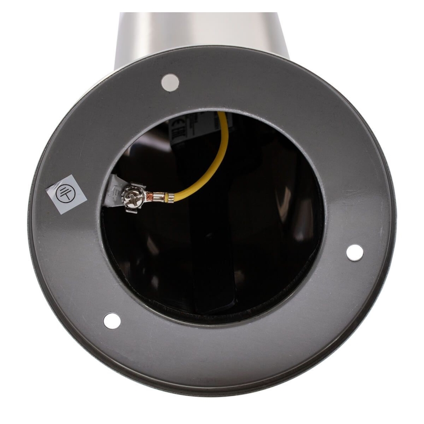 Lampe d'extérieur LIVIA 1xE27/10W/230V 45 cm IP44 argentée