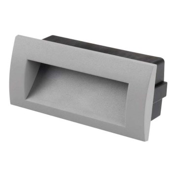 Lampe d'orientation LED encastrée d'extérieur BUILT-IN 1xLED/3W blanc chaud IP65