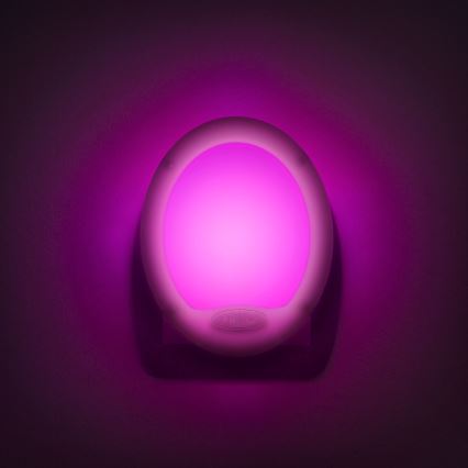 Lampe d'orientation sur prise LED/1,5W/230V multicolore