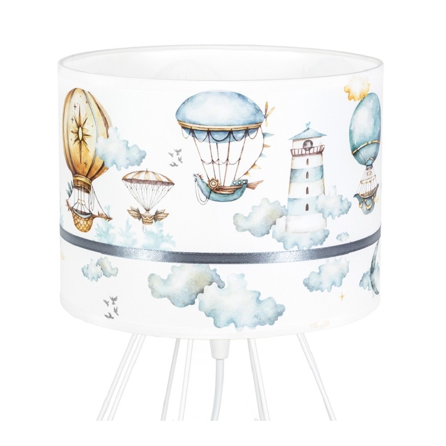 Lampe enfant PIKKI 1xE27/60W/230V bleue