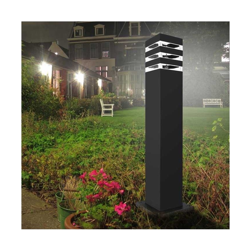 Lampe extérieur TEKSAS 1xE27/12W/230V IP44 74 cm graphite