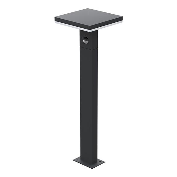 Lampe extérieure avec détecteur BARI LED/10W/230V 4000K 60 cm IP54 anthracite