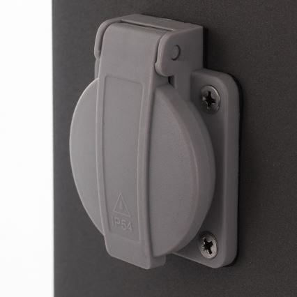 Lampe extérieure avec prise GARD 1xE14/60W/230V IP44