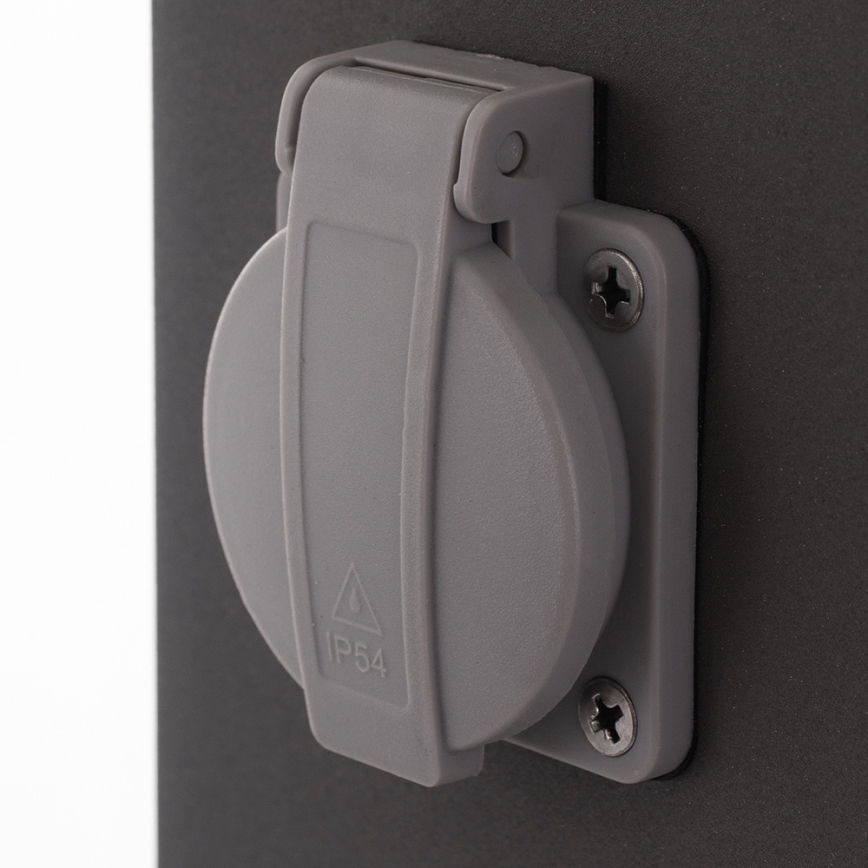 Lampe extérieure avec prise GARD 1xE14/60W/230V IP44