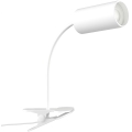 Lampe flexible à pince PUNTO 1xGU10/9W/230V blanche