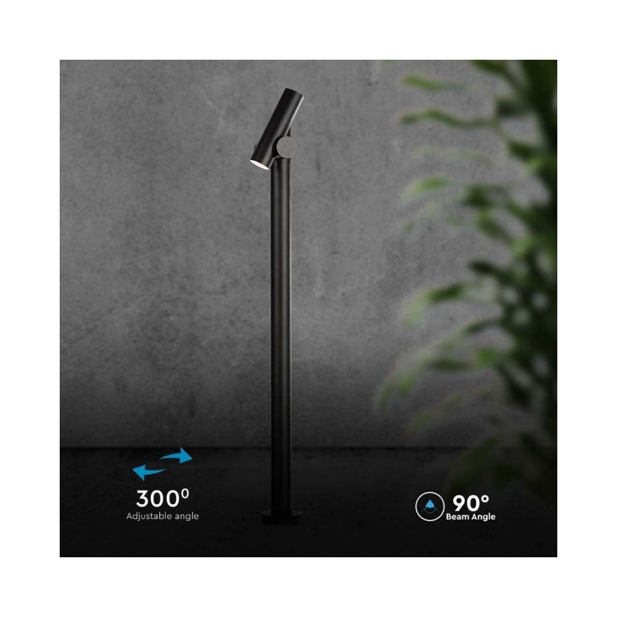 Lampe flexible extérieure LED/4W/230V 4000K IP44 100 cm noir