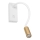 Lampe flexible LED TONIL LED/3,3W/230V blanc/doré
