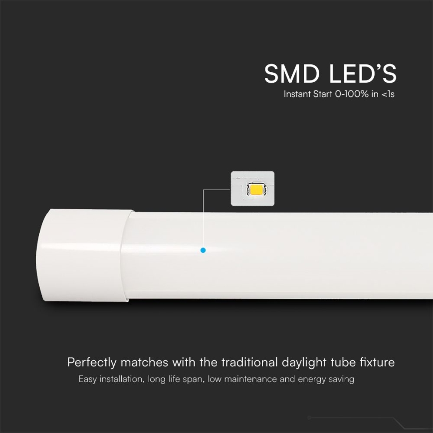 Lampe fluorescente LED/50W/230V 3000/4000/6500K 146 cm