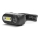 Lampe frontale avec détecteur LED/3W/Li-ion 1200mAh IP54