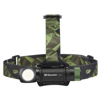 Lampe frontale GP DISCOVERY CHR35 LED/3,7V/2600mAh