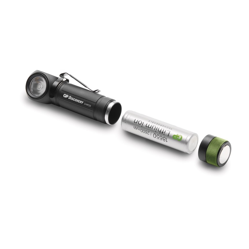 Lampe frontale GP DISCOVERY CHR35 LED/3,7V/2600mAh