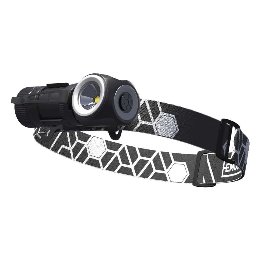 Lampe frontale rechargeable à intensité réglable LED/800 mAh 3,7V