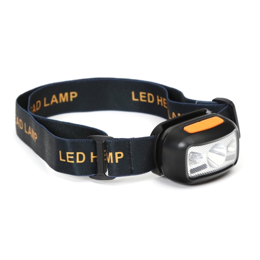 Lampe frontale rechargeable avec lumière rouge LED / 3W / 5V