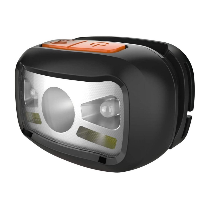 Lampe frontale rechargeable avec lumière rouge LED / 3W / 5V