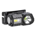 Lampe frontale rechargeable RGBW à intensité variable USB LED/3W/5V IP43 190 brillant 24 h 750 mAh