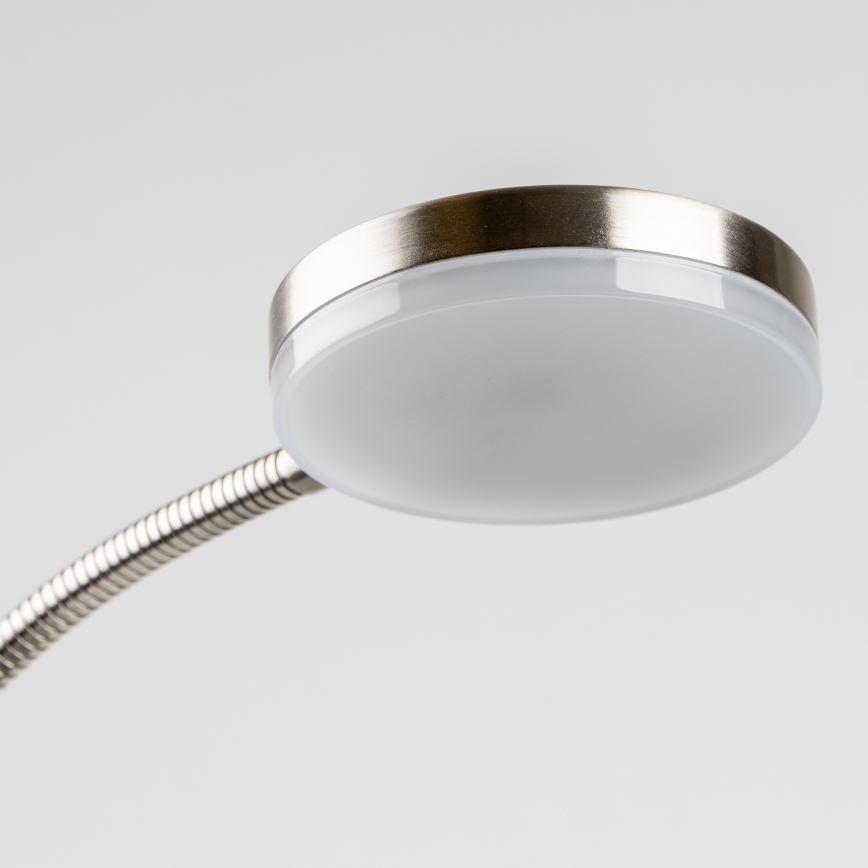 Lampe LED à clip LED/3,2W/230V chrome mat