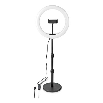 Lampe LED à intensité variable avec support pour vlogging LED/6W/USB 2700-6700K