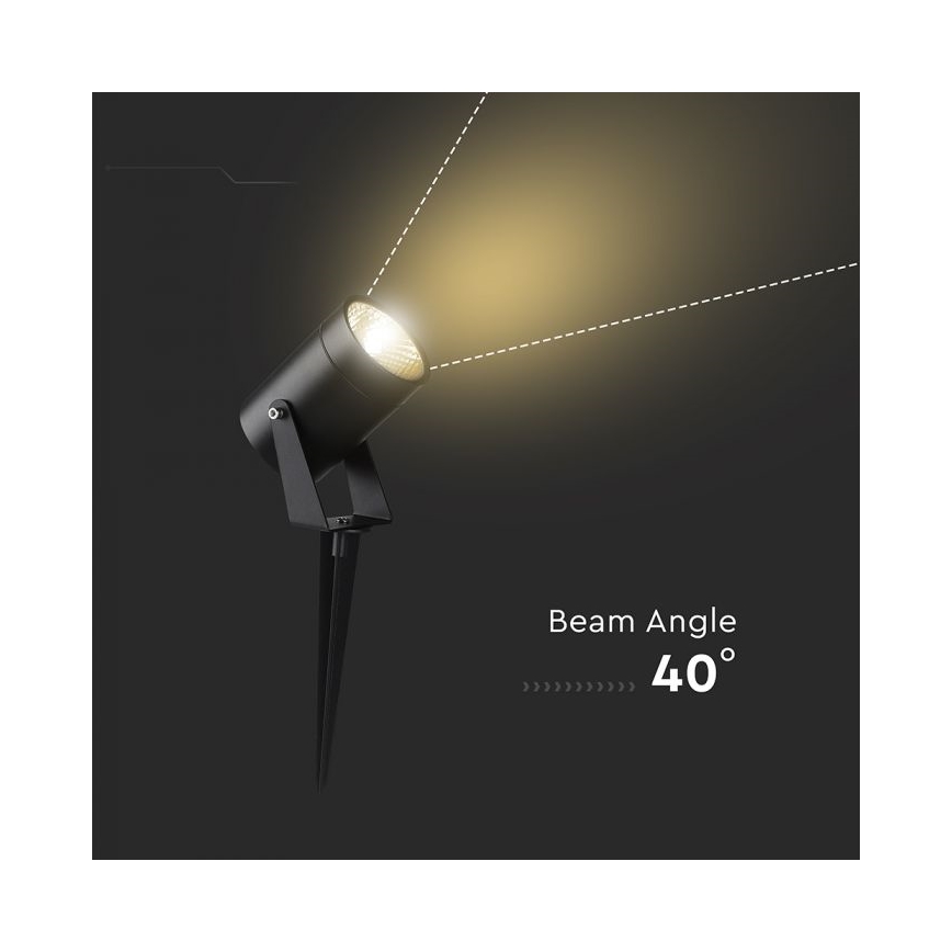 Lampe LED d'extérieur LED/10W/230V 3000K IP65