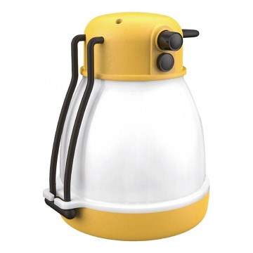 Lampe LED rechargeable portable dimmable avec fonction powerbank LUMINA MINIO LED/5V 1800 mAh IP44 jaune