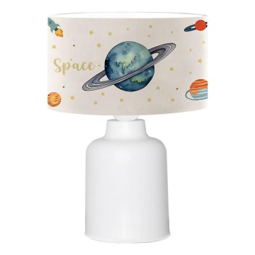 Lampe pour enfants CANDY 1xE27/40W/230V blanche/multicolore
