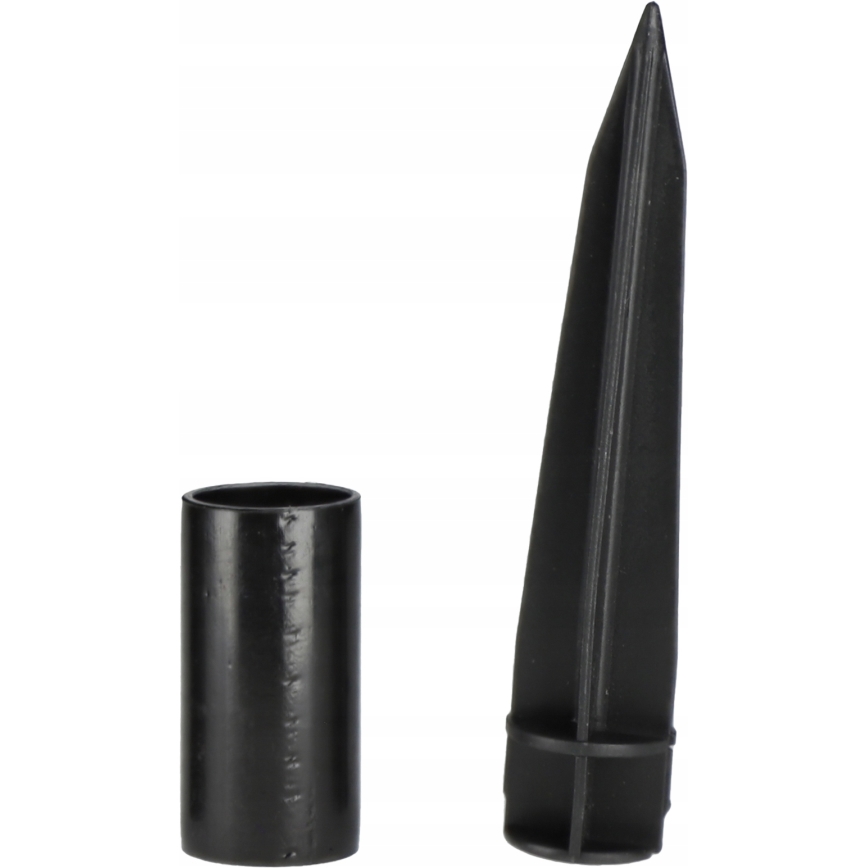 Lampe solaire à LED 1,2 V, 6500 K, 200 mAh, Ø 15 cm, IP44, blanc/noir