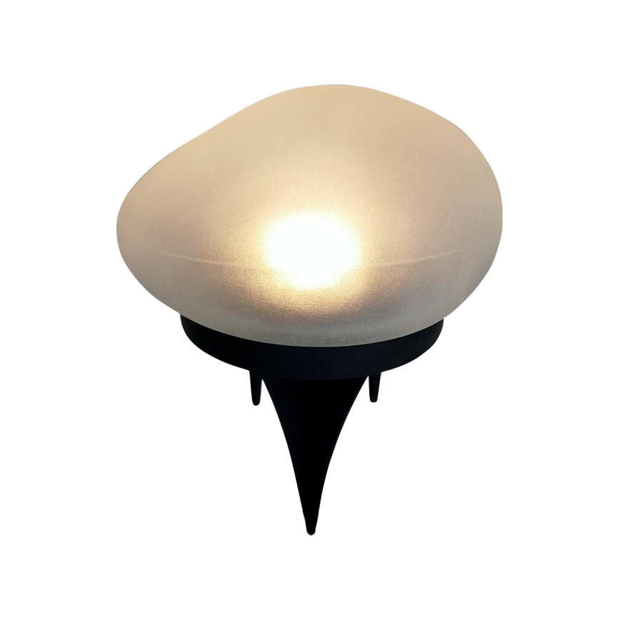 Lampe solaire à LED 2xLED/1,2V 300 mAh IP44 noire/blanche