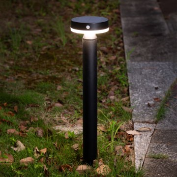 Lampe solaire avec détecteur GWINEA LED/4,5W/3,7V 2000 mAh 50 cm IP44 noir
