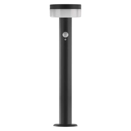 Lampe solaire avec détecteur LED/2W/3,7V 1200 mAh IP44 50 cm