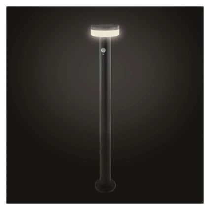 Lampe solaire avec détecteur LED/2W/3,7V 1200 mAh IP44 80 cm