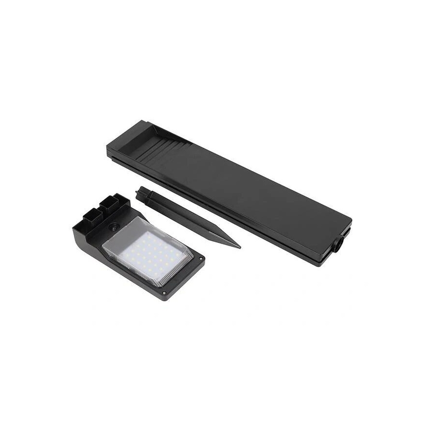 Lampe solaire avec détecteur LED/3,7V 4000K 41,3 cm IP65