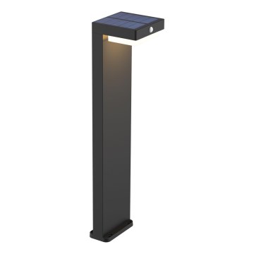 Lampe solaire avec détecteur MALI LED/4,5W/3,7V 2000 mAh IP44 noir