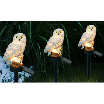 Lampe solaire décorative à LED avec capteur 6xLED/1,2V 3000K 40 cm 600 mAh IP44