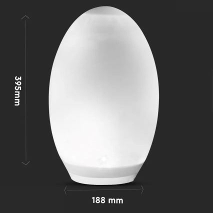 Lampe solaire décorative LED RGB 0,2W/1xAA IP44
