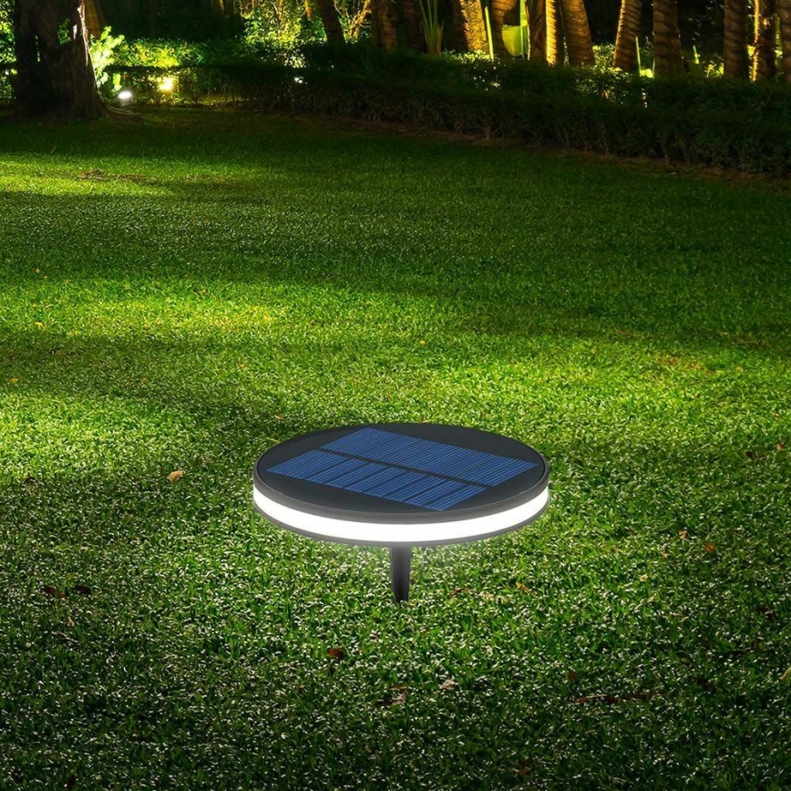 Lampe solaire extérieure LED/1,8W/3,7V IP54 3000K 1800 mAh