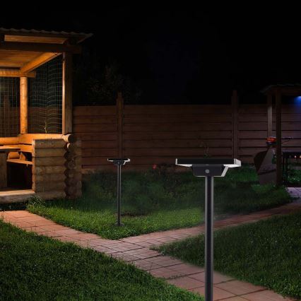 Lampe solaire extérieure 2en1 LED/2W/3,7V IP65 3000/4000/6500K 2600 mAh
